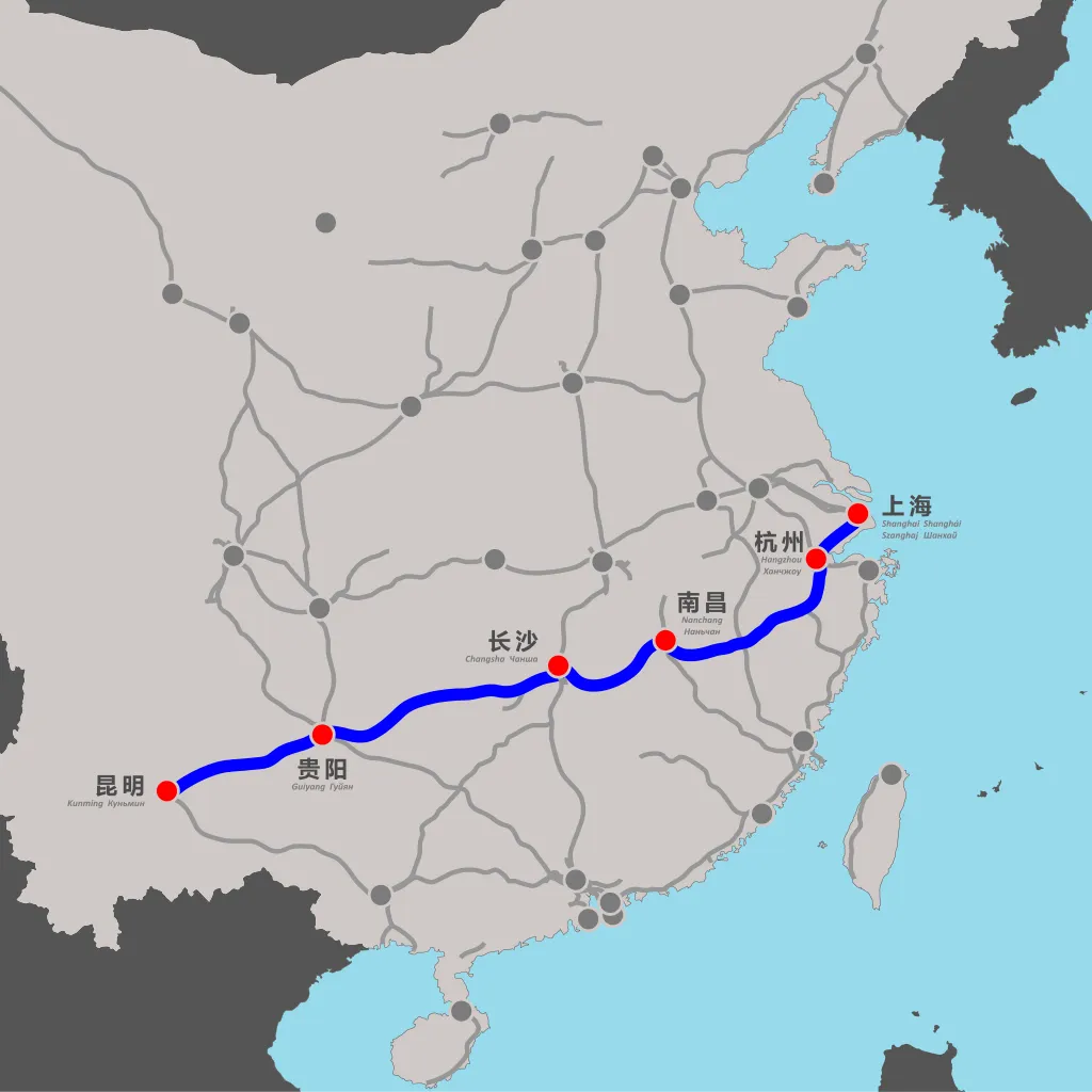 Shanghai-Kunming High-Speed Railway