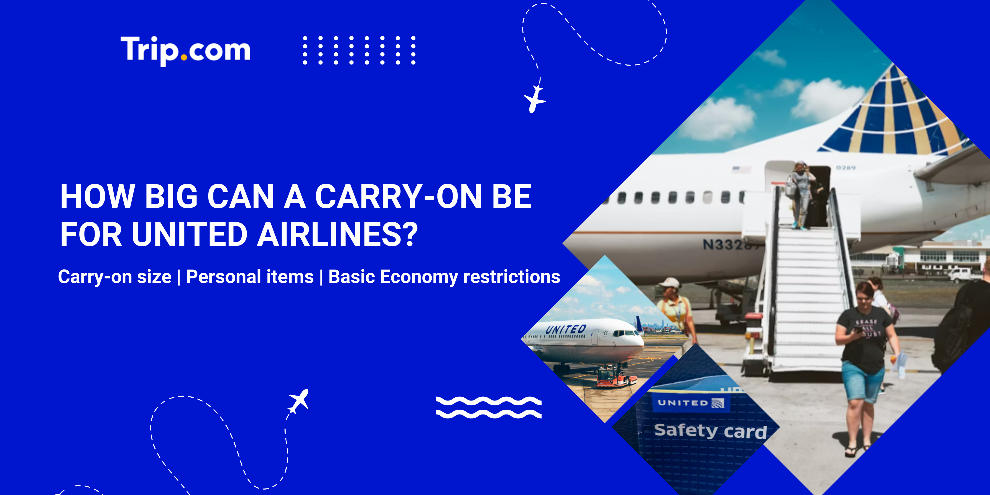 How Big Can a Carry-on Be for United Airlines? | Trip.com
