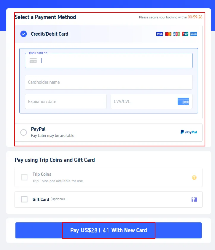 How to Buy Eurostar Tickets on Trip.com Website Step by Step