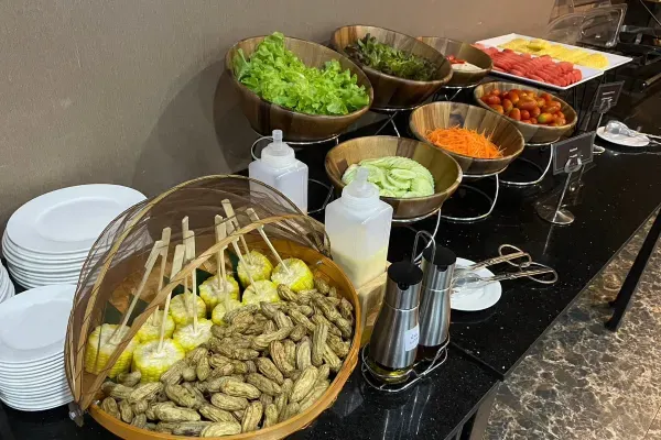 อาหารเช้าของโรงแรมBeston Pattaya(เบสตัน พัทยา)