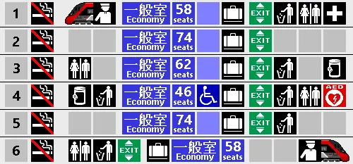 路線図＆車両編成