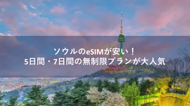 ソウル esim
