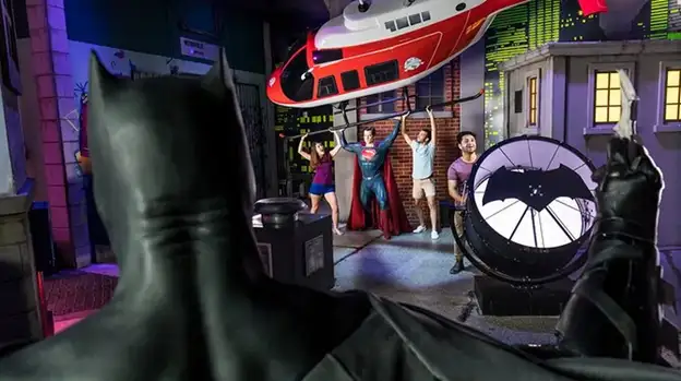 Batman scene at Madame Tussauds Orlando