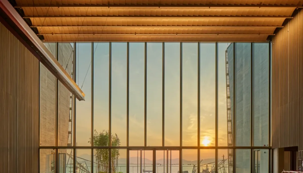 香港故宮文化博物館日落景致