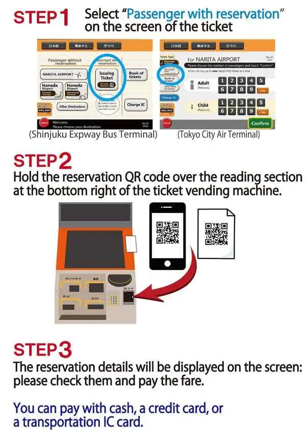 How to Use Airport Limousine Bus Ticket?