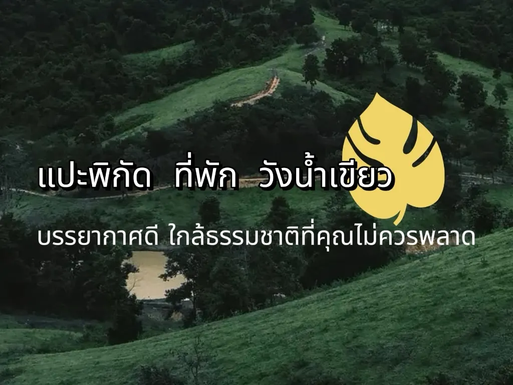 ที่พัก วังน้ำเขียว