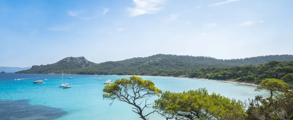 Plage Notre-Dame, Île de Porquerolles, Var