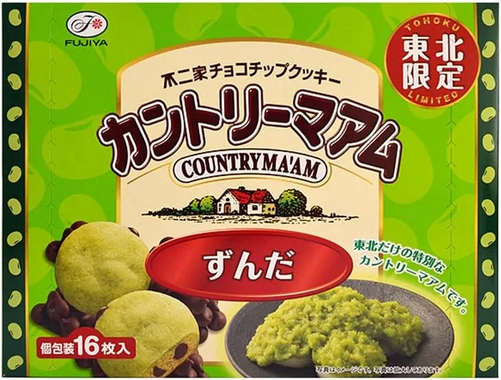 4.カントリーマアムずんだクッキー