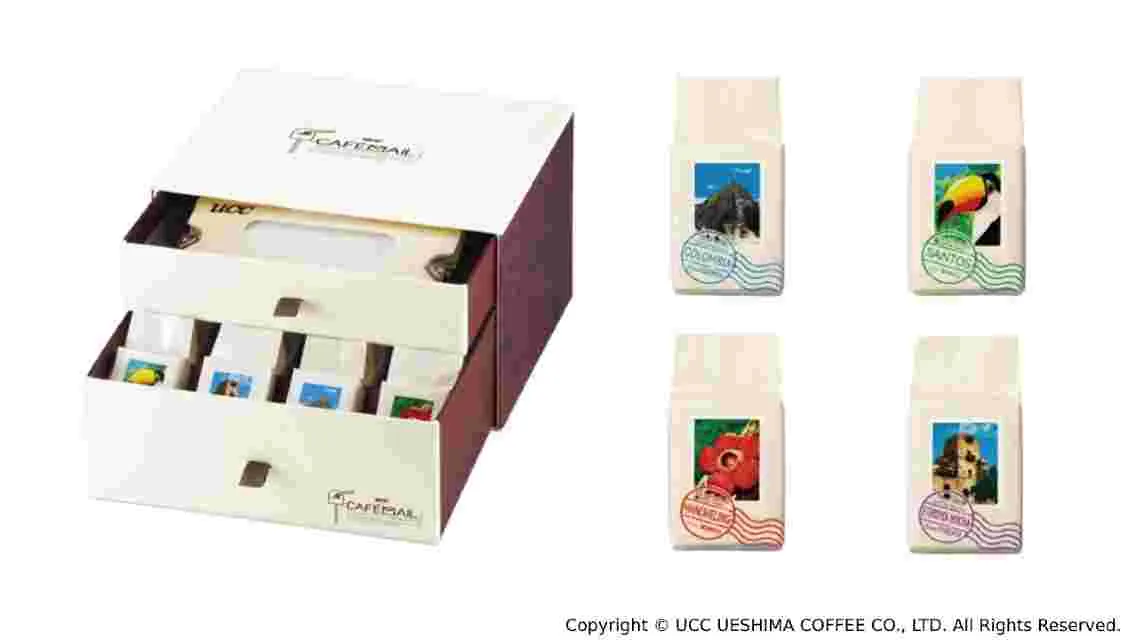 【14】UCC Cafemail 4款咖啡禮品裝
