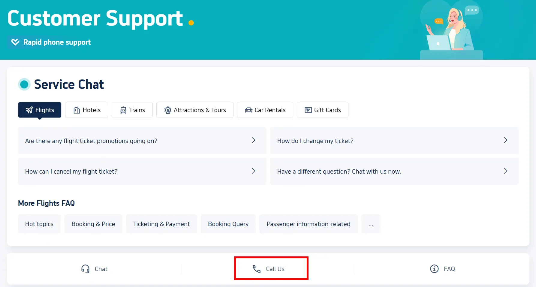 Accessing Contact Numbers via Trip.com's Website