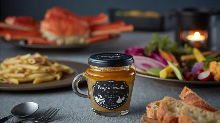 かにみそバーニャカウダ