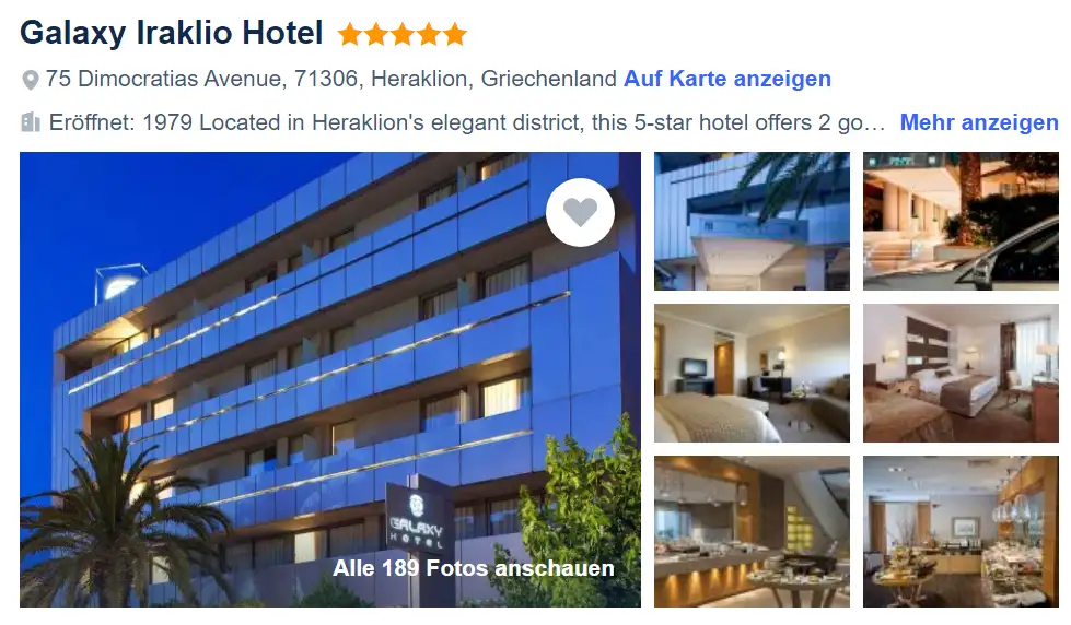 Galaxy Iraklio Hotel