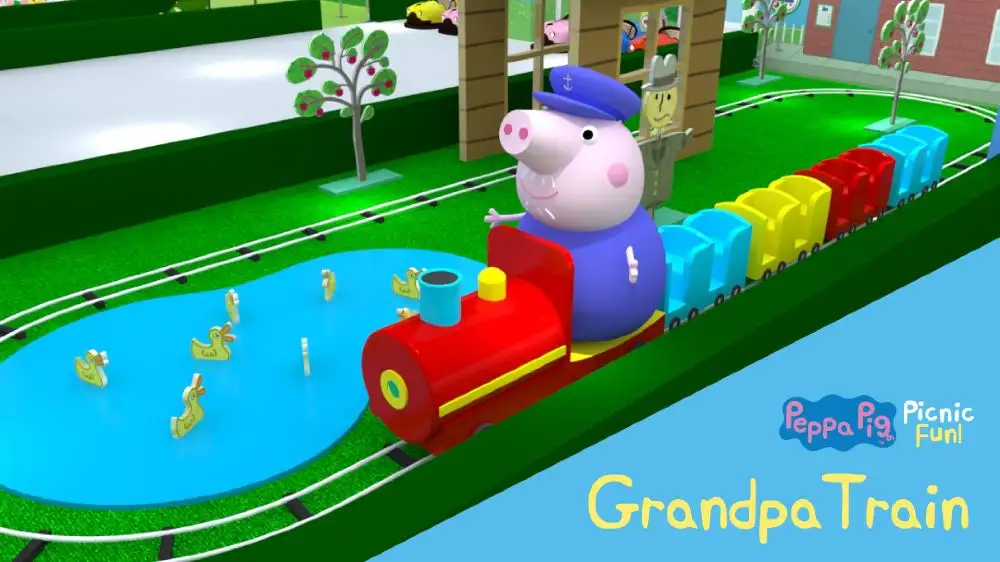 Peppa Pig Bangkok Pop-Up Playground- Electroinc Train