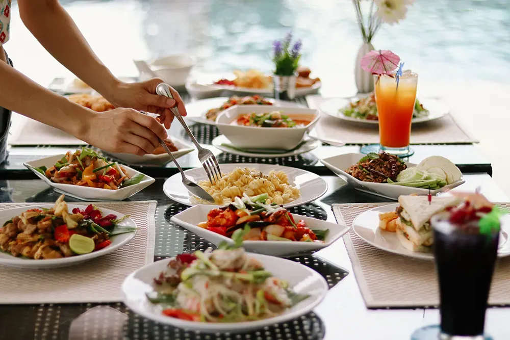 อาหารอร่อยและหลากหลายของศิวานา วิลล่า หัวหิน