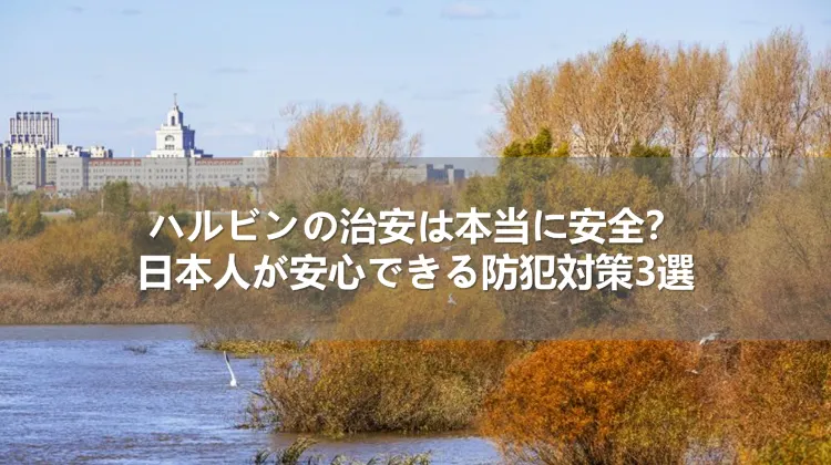 ハルビンの治安は本当に安全?日本人が安心できる防犯対策3選