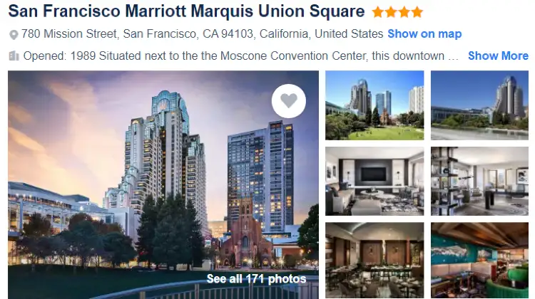 San Francisco Marriott Marquis Union Square