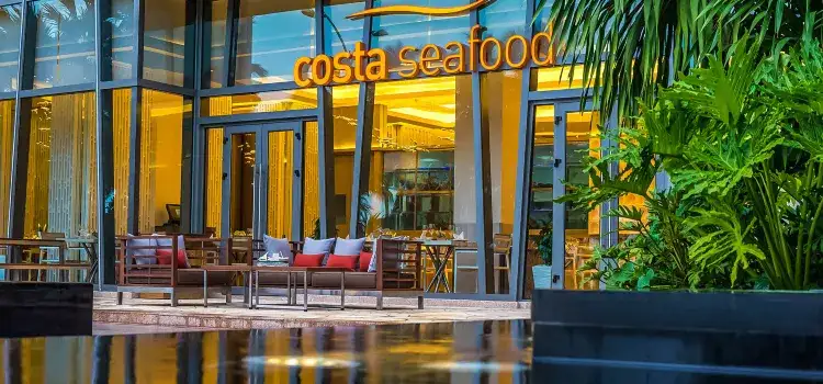 Sink your teeth into Alaska King Crab Claws by the bay at Costa Seafood Restaurant!