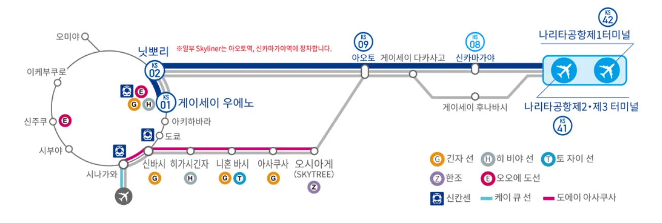 스카이라이너 노선