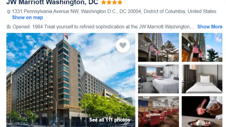 JW Marriott Washington, DC