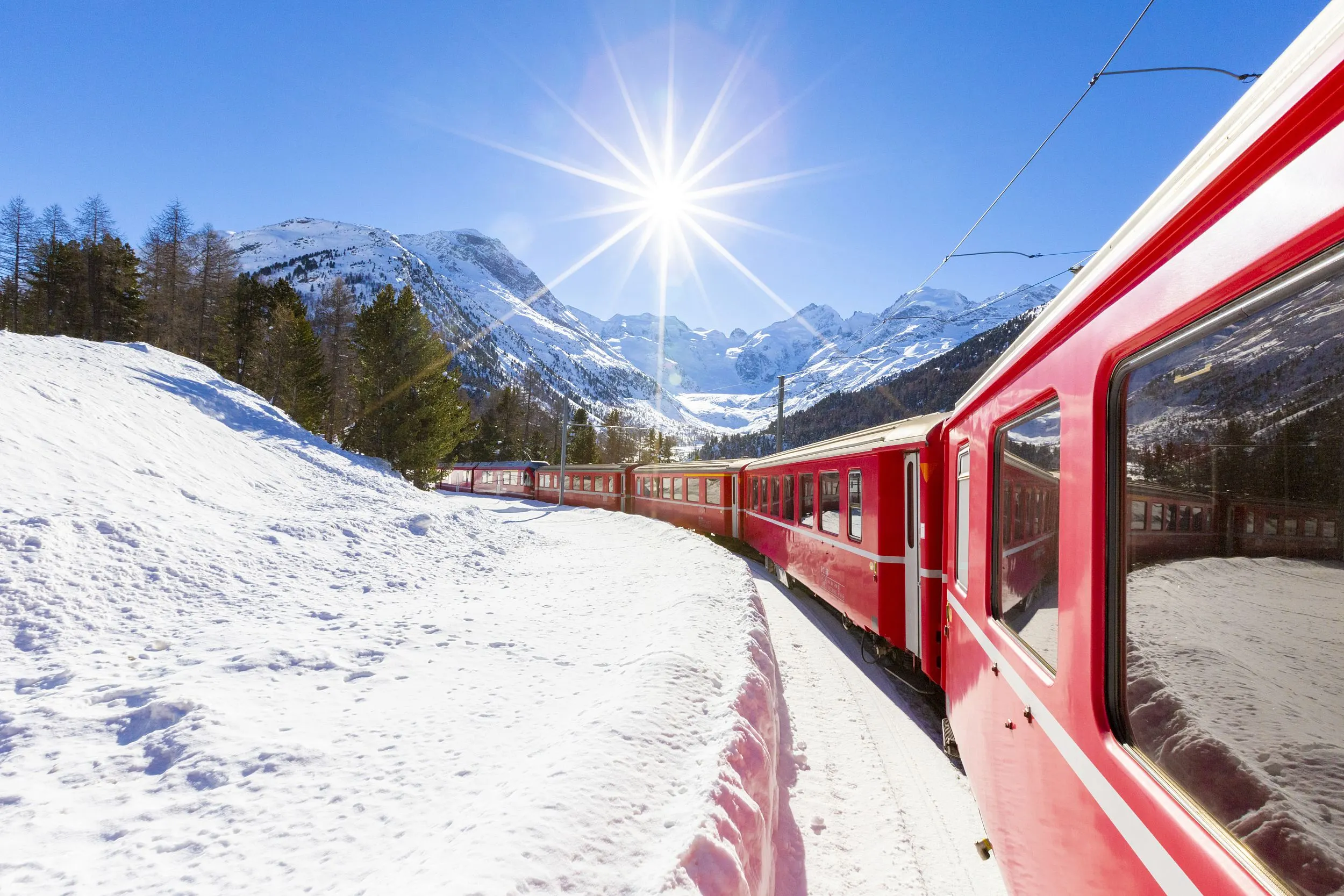 รถไฟสวิตเซอร์แลนด์