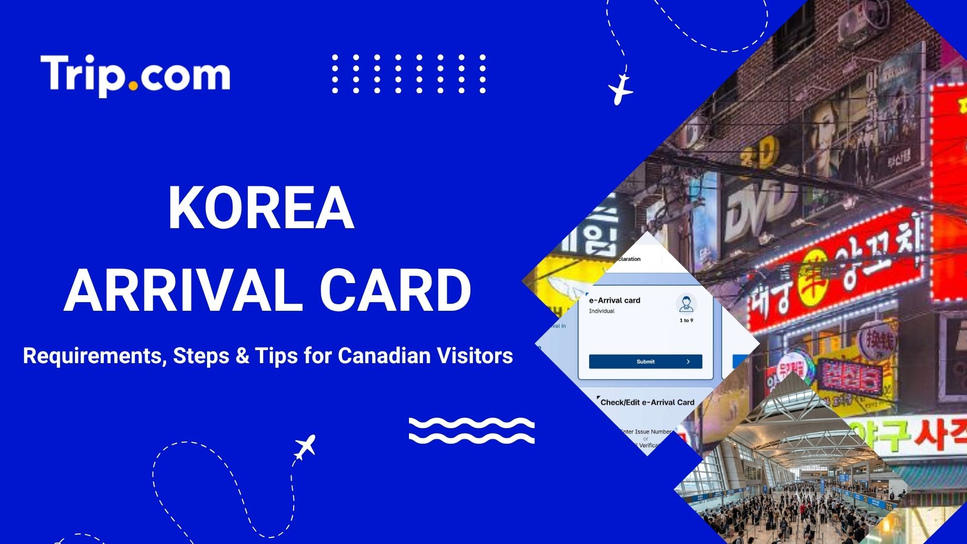 Korea Arrival Card: Entry Rules & How to Apply | Trip.com
