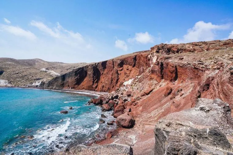 希臘氣溫 - 聖託里尼島