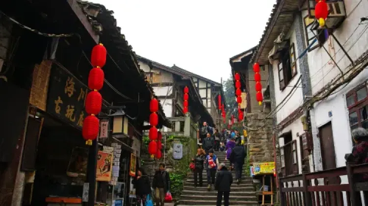 重慶の年間気温について