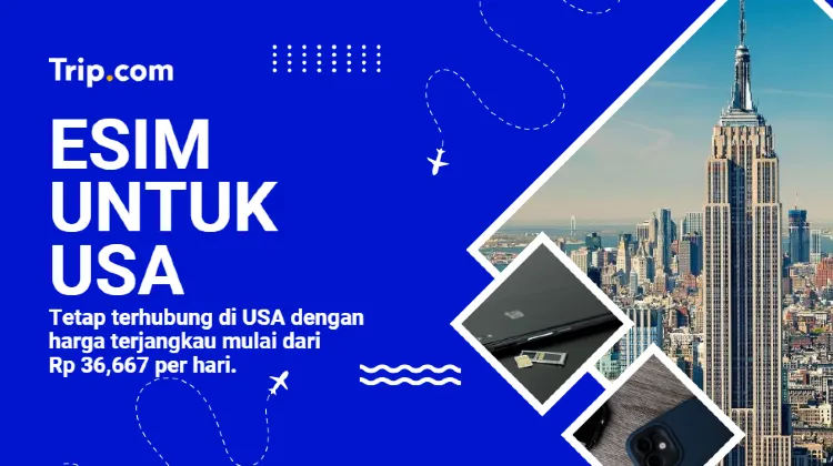 eSIM USA Terbaik -Trip.com