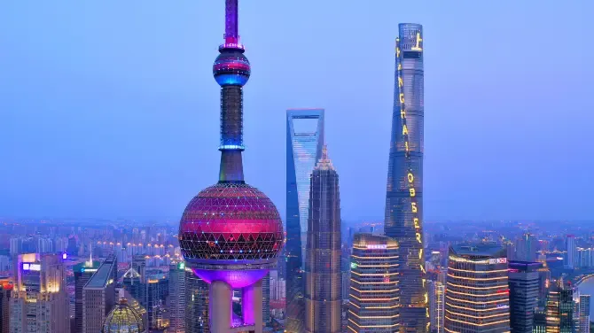 Shanghai Attractions by Metro