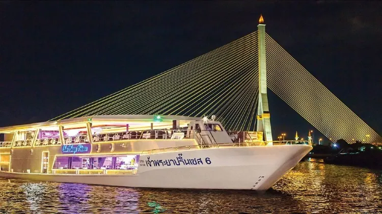 泰國必體驗 |  泰國遊船| 公主號夜遊湄南河