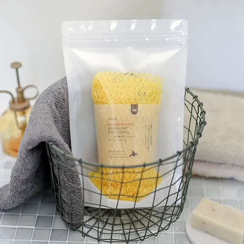 魚網ボディタオル