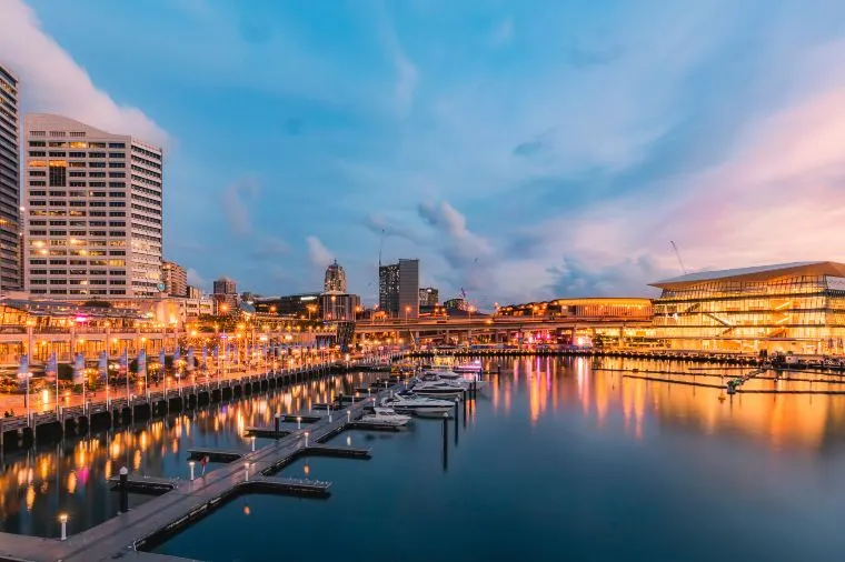 悉尼氣溫 - 達令港