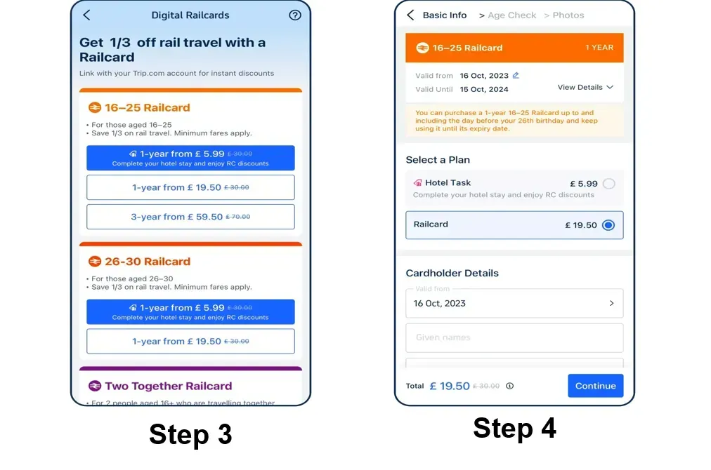 How to get a railcard for over 60s?