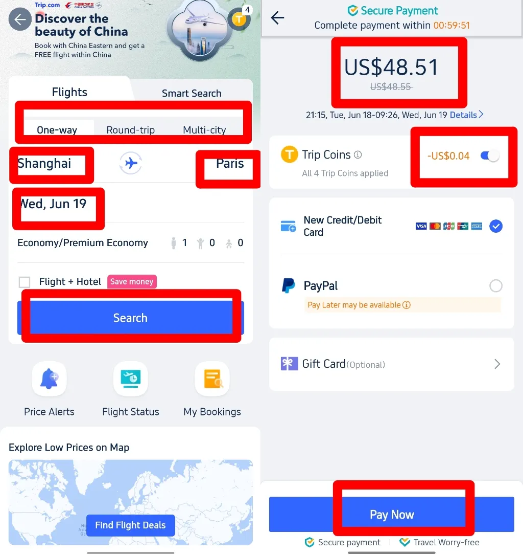 How to Use Trip Coins