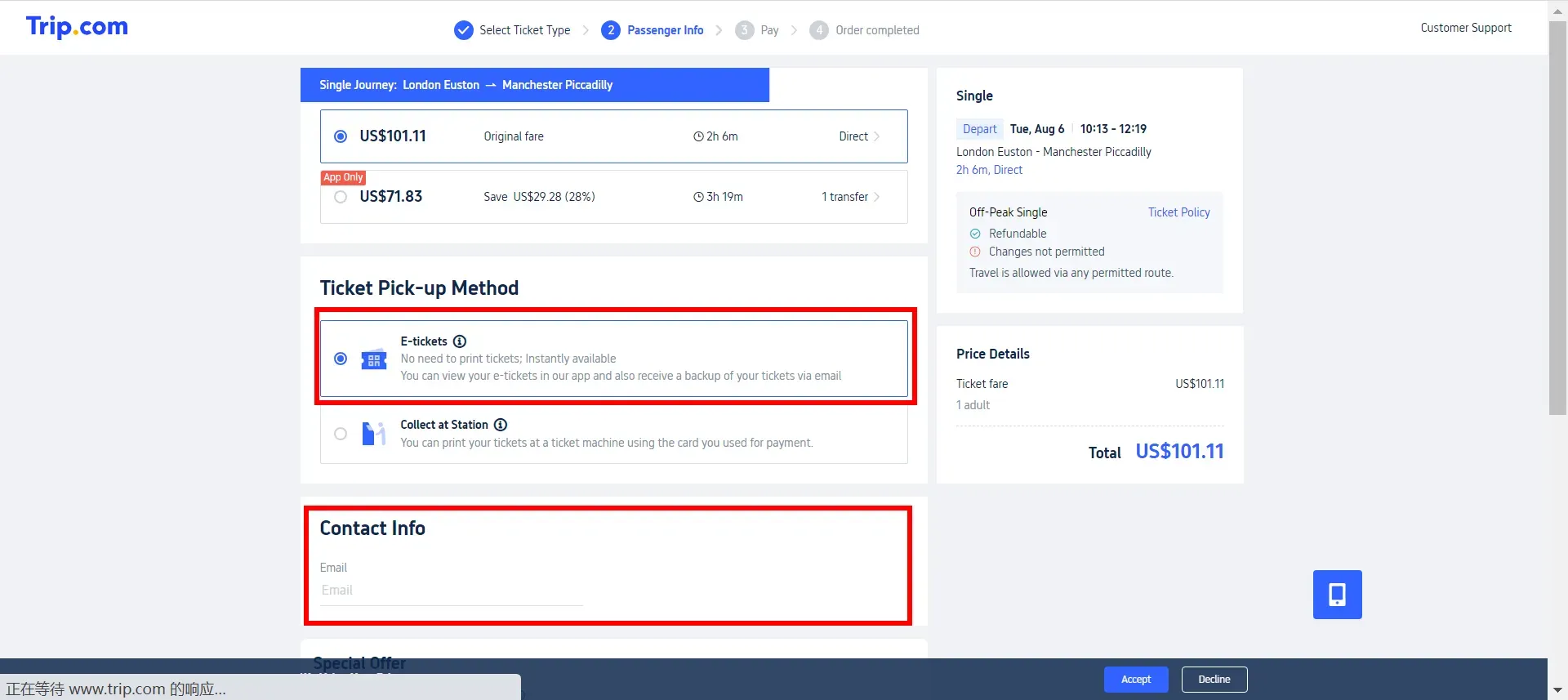 How to get European Train Ticket