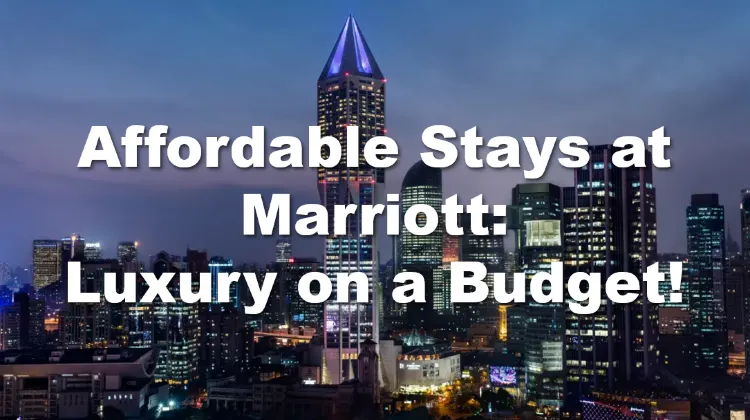 marriott hotels budget-JW Marriott Hotel Shanghai at Tomorrow Square