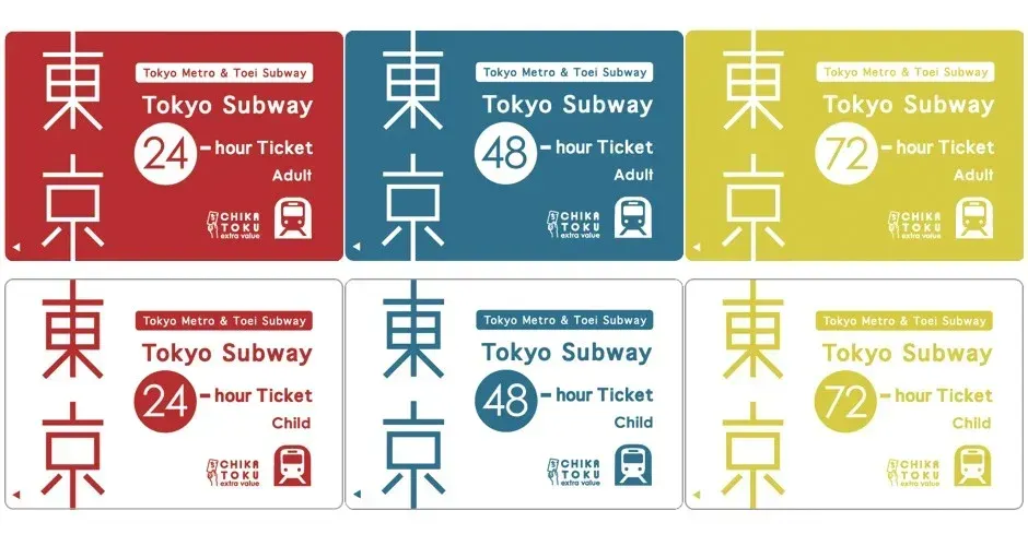 บัตรโดยสาร Tokyo Metro METRO