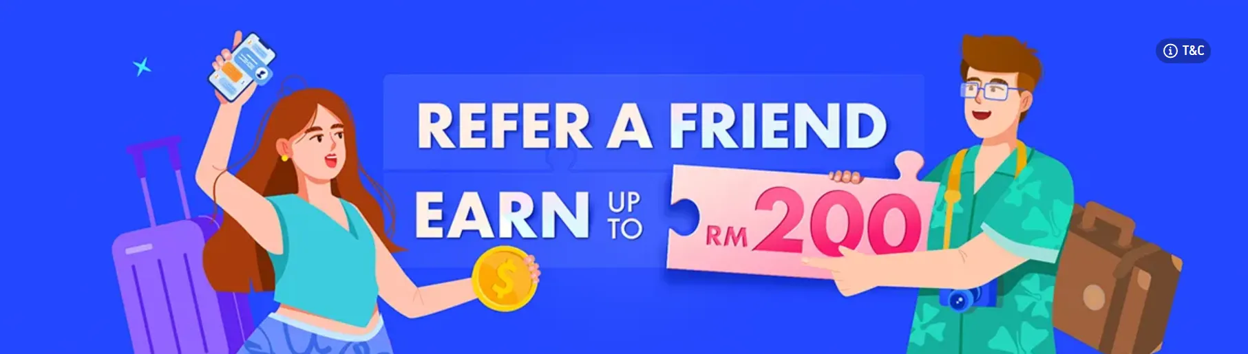 Trip.com Promo Code Malaysia: Invite Friend Earn