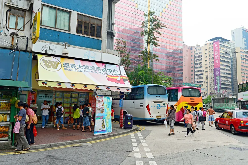 香港から深圳｜バスの場合