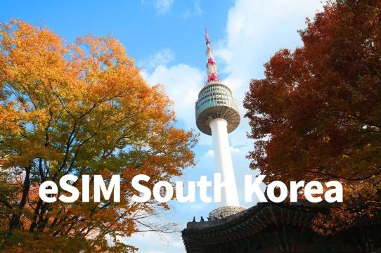 Discounted South Korea eSIM from £0.45
