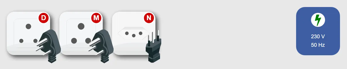 Какой тип розеток используется в Южной Африке?