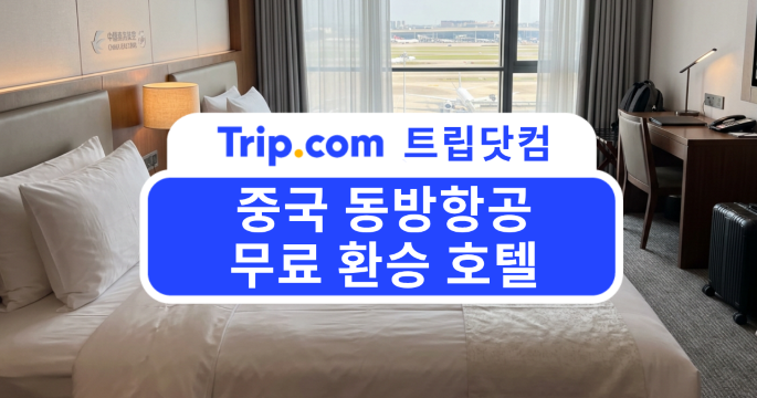2026 중국 동방항공 무료 환승 호텔 가이드-이용 조건&신청 방법 | 트립닷컴
