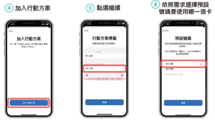 泰国eSIM設置方案流程