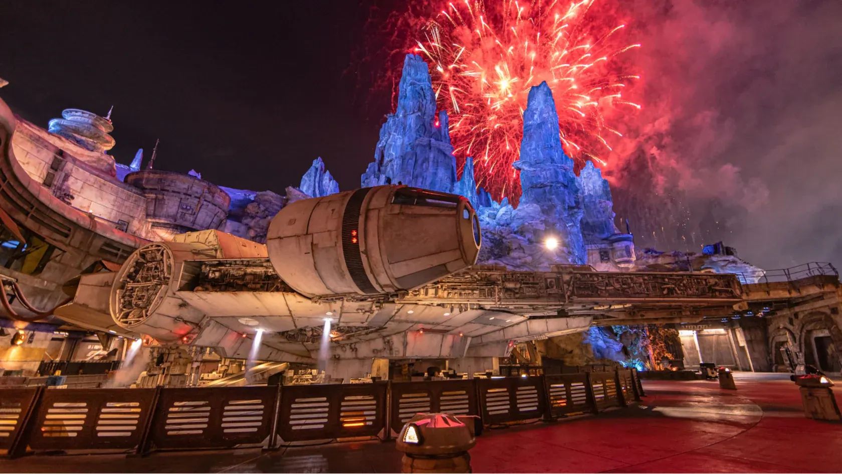 California Disneyland Firework Timing