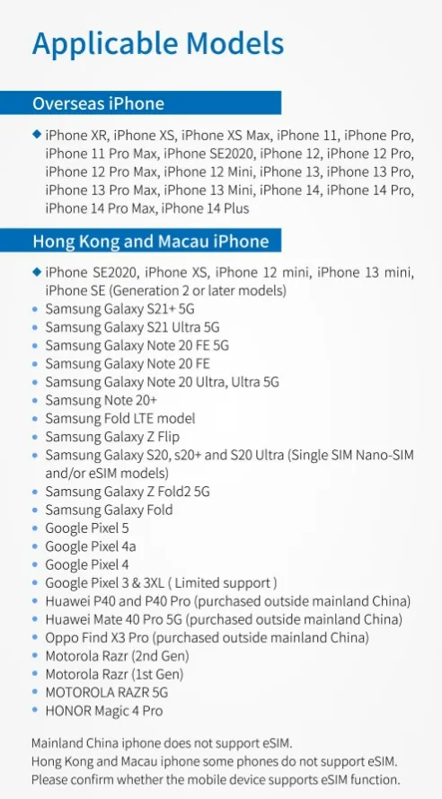 eSim in Japan