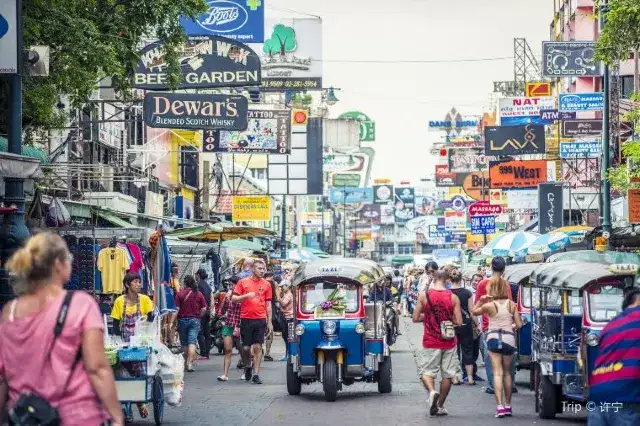 Songkran festival 2024 - Khao San Road, Bangkok