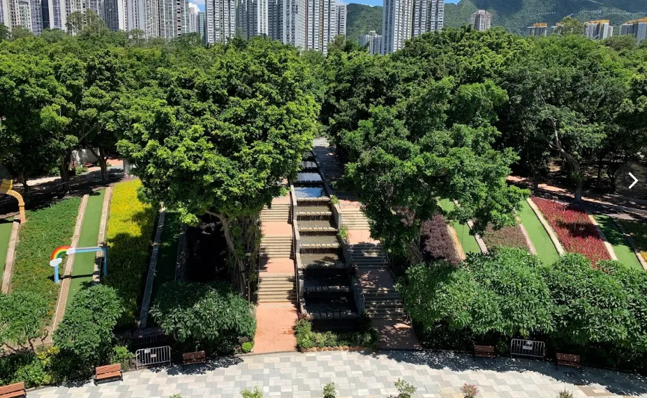 大埔海濱公園海濱長廊