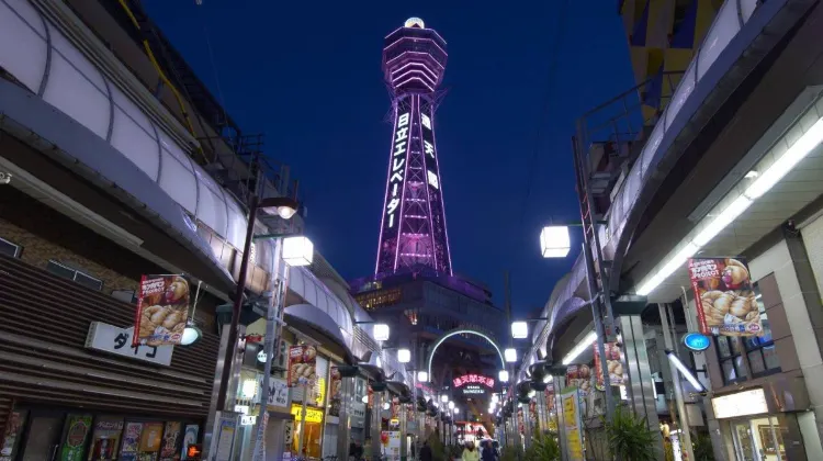 大阪自由行景點【4】通天閣「Tower Slider」