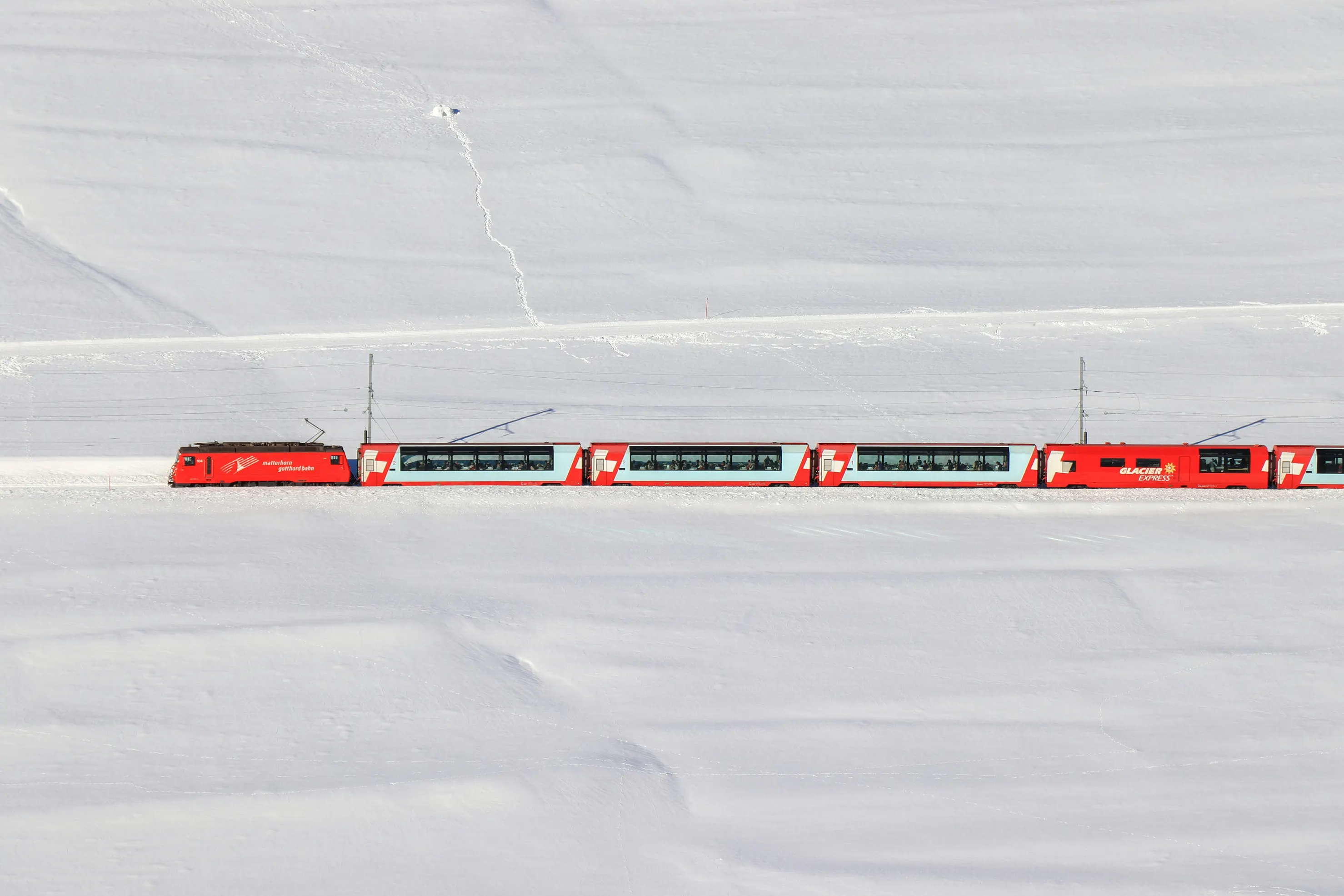 Schweizer Panoramazug-Glacier Express
