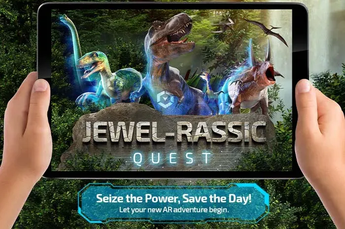 Аэропорт Jewel Changi: квест Jewel-Rassic